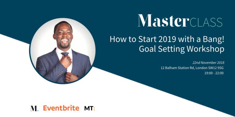 How to Start 2019 With A Bang! Goal Setting Workshop