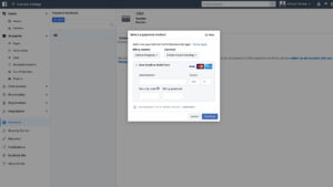 Facebook-Ads-Payment-screen