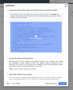 install-facebook-pixel-code
