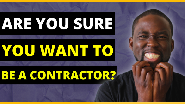 Are you ready for the pain contracting provides?  
